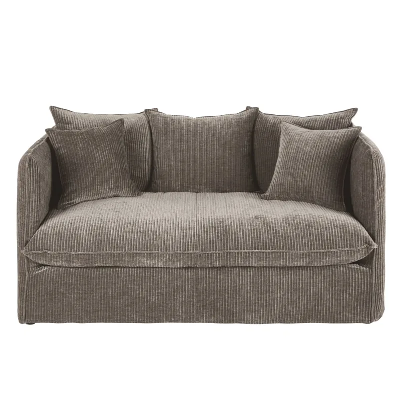Avis sur le canapé convertible 2-3 places Louvain Maisons du Monde x Pole Position : nuits d’appoint